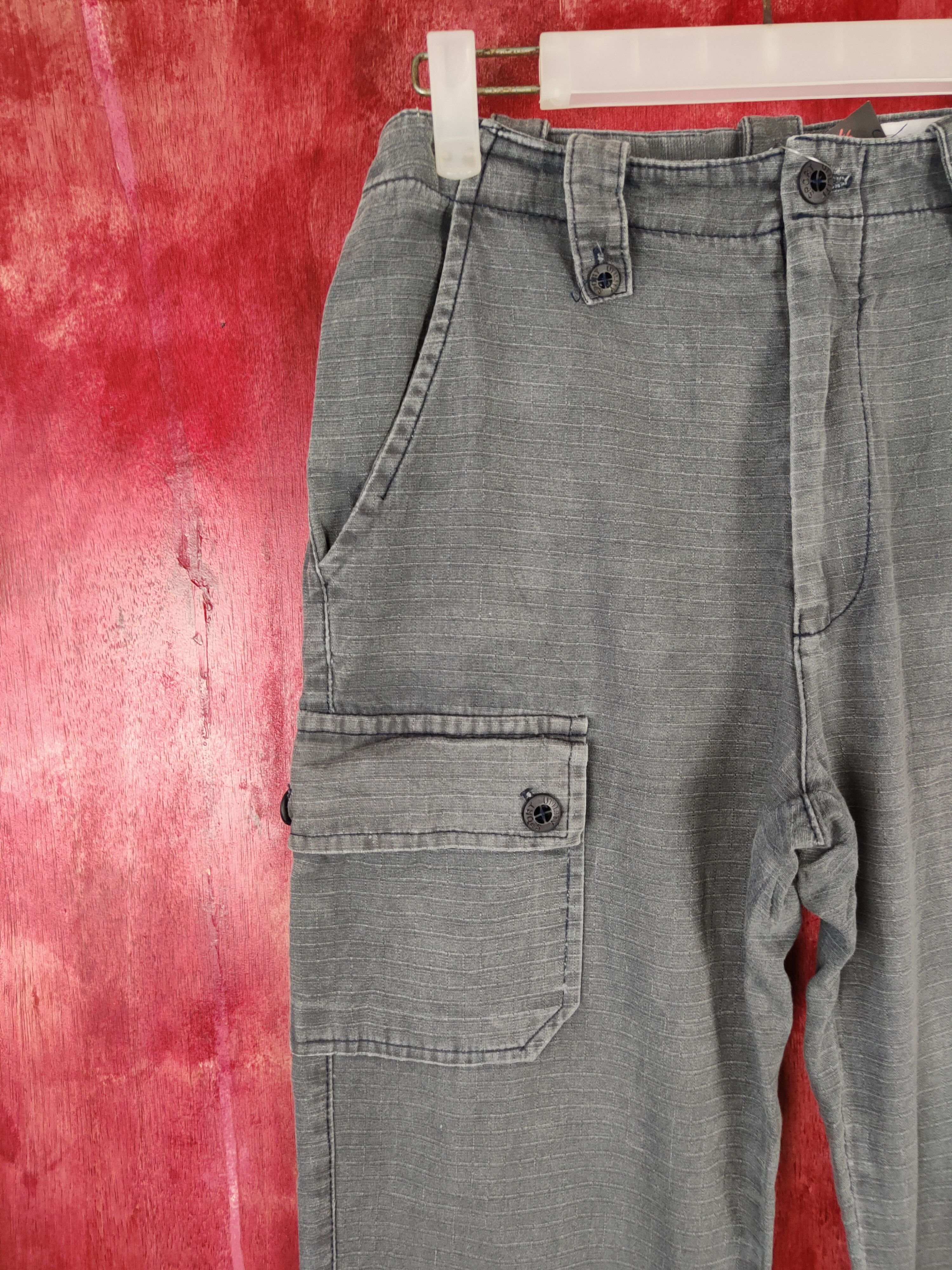 Japanese Brand × StraightFaded Utility Sport faded Multi Pocket Tactical Cargo Pants #4902 Size US 26 / EU 42 - 3 Thumbnail