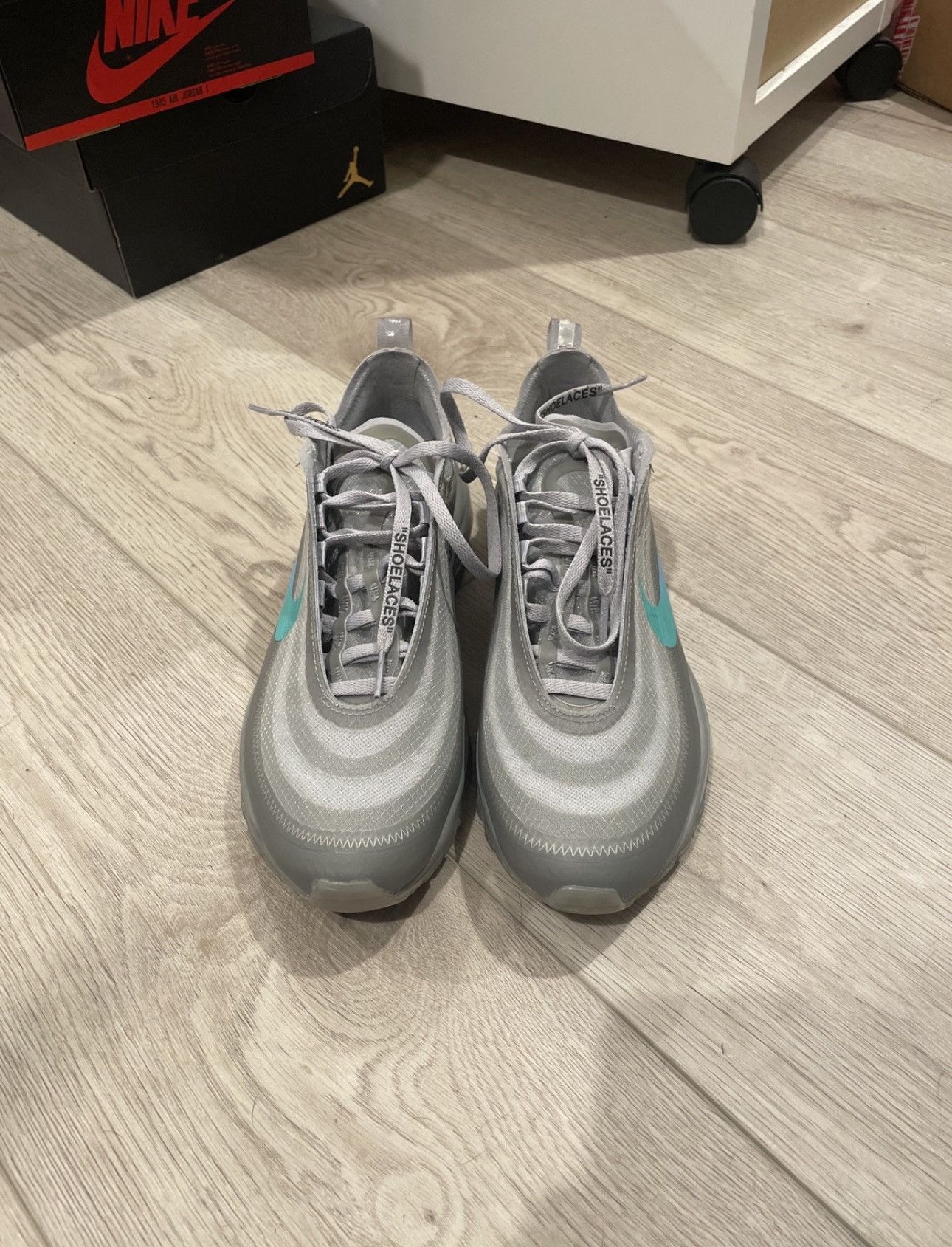 Nike × Off-White Off white air max 97 menta Size US 6 / EU 39 - 3 Thumbnail