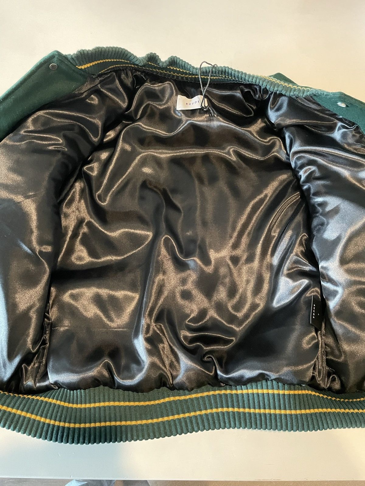 Rhude Rhude Chenille Varsity Jacket Size US S / EU 44-46 / 1 - 6 Thumbnail