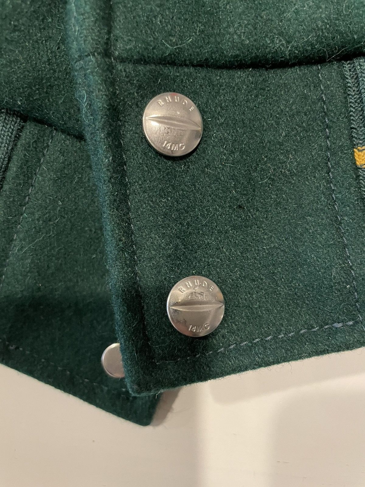 Rhude Rhude Chenille Varsity Jacket Size US S / EU 44-46 / 1 - 14 Thumbnail