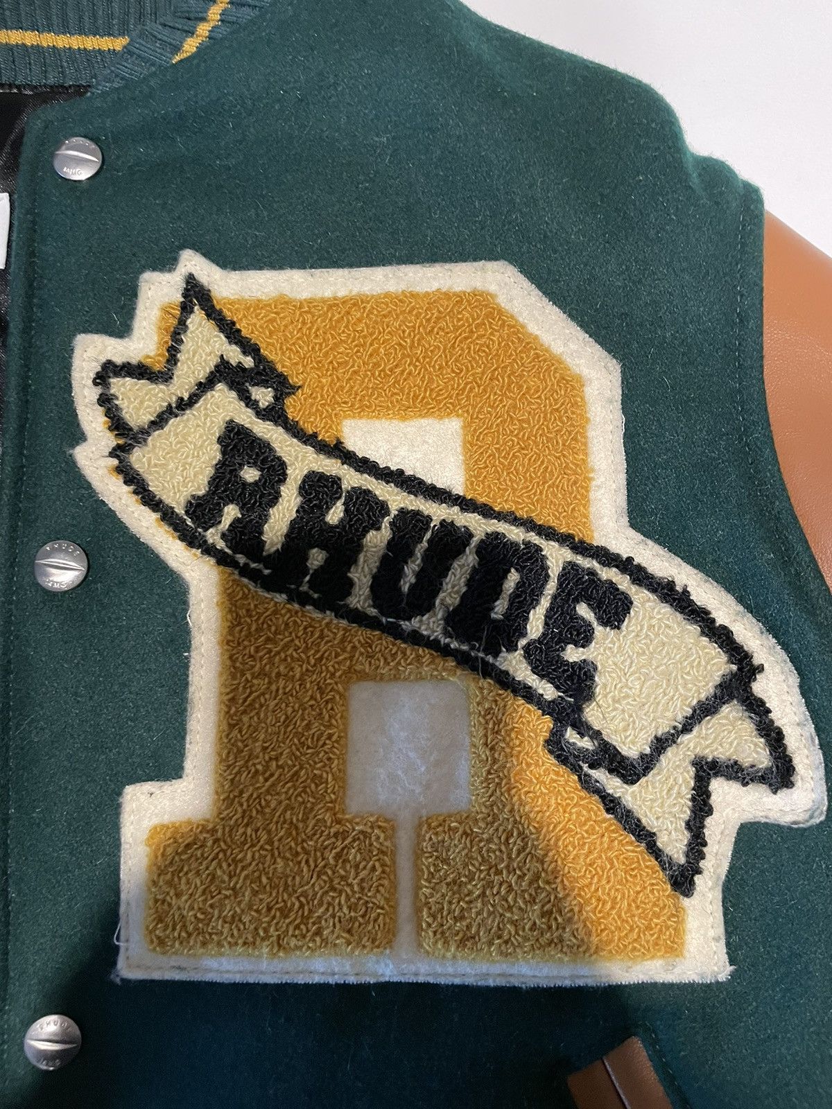 Rhude Rhude Chenille Varsity Jacket Size US S / EU 44-46 / 1 - 15 Thumbnail