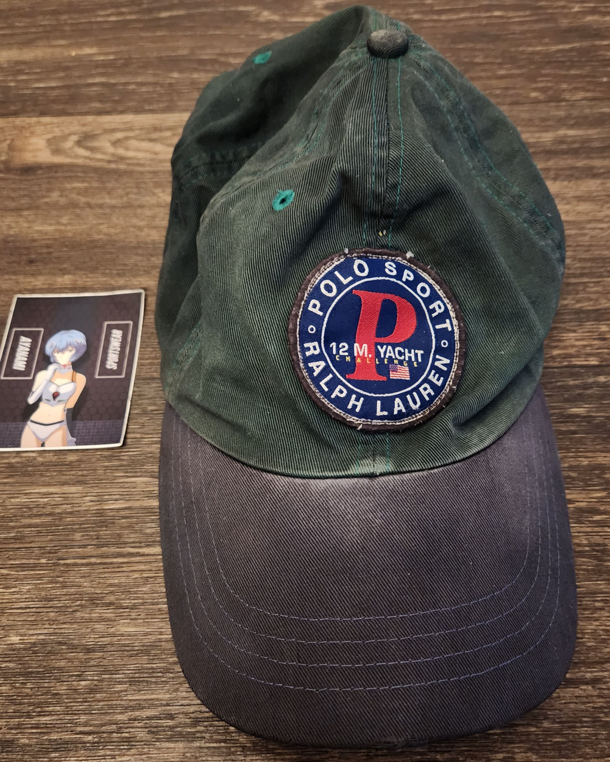 Polo Ralph Lauren 12M USA 1996 Yacht Challenge Hat Size ONE SIZE - 1 Thumbnail