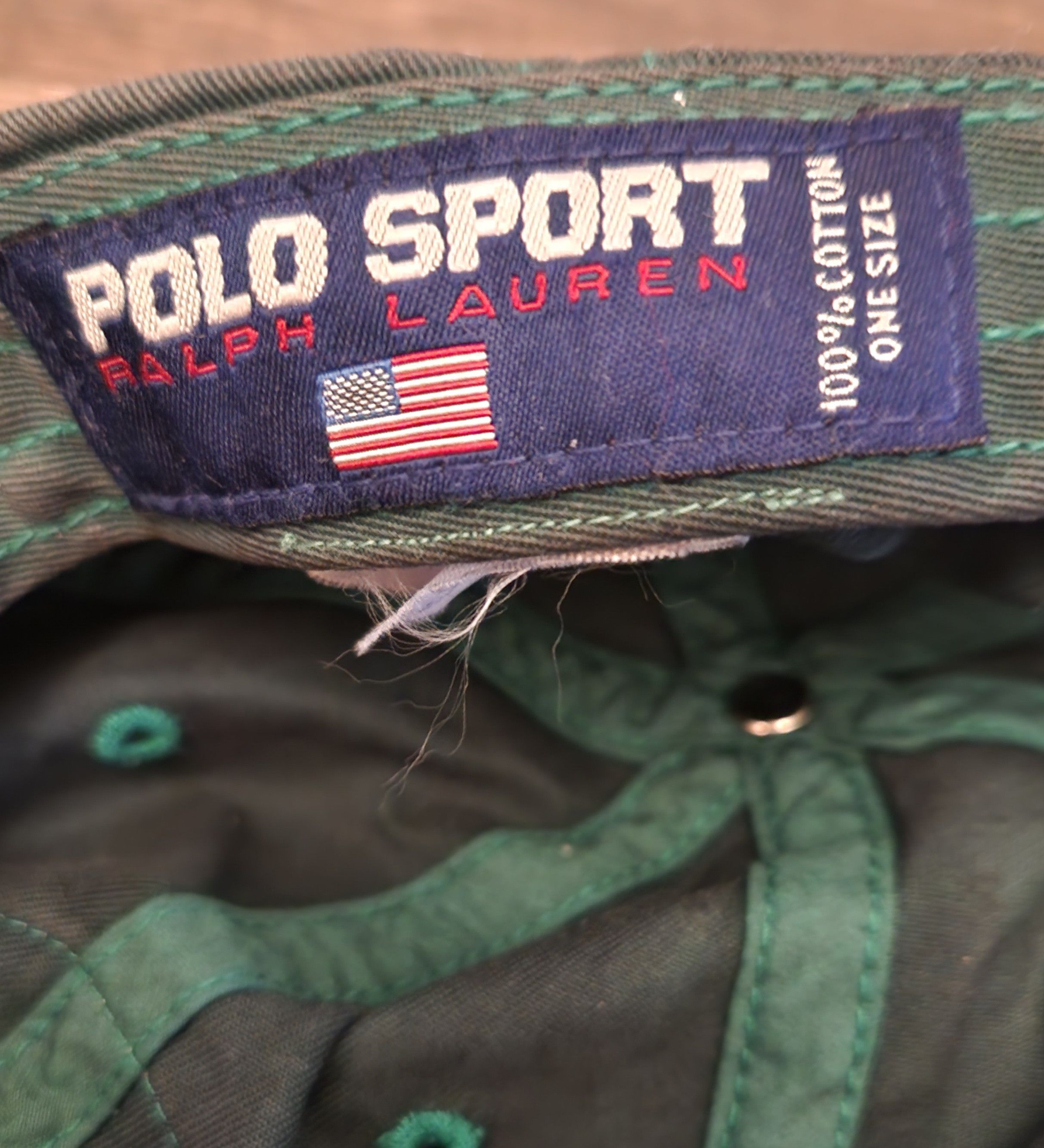 Polo Ralph Lauren 12M USA 1996 Yacht Challenge Hat Size ONE SIZE - 2 Thumbnail