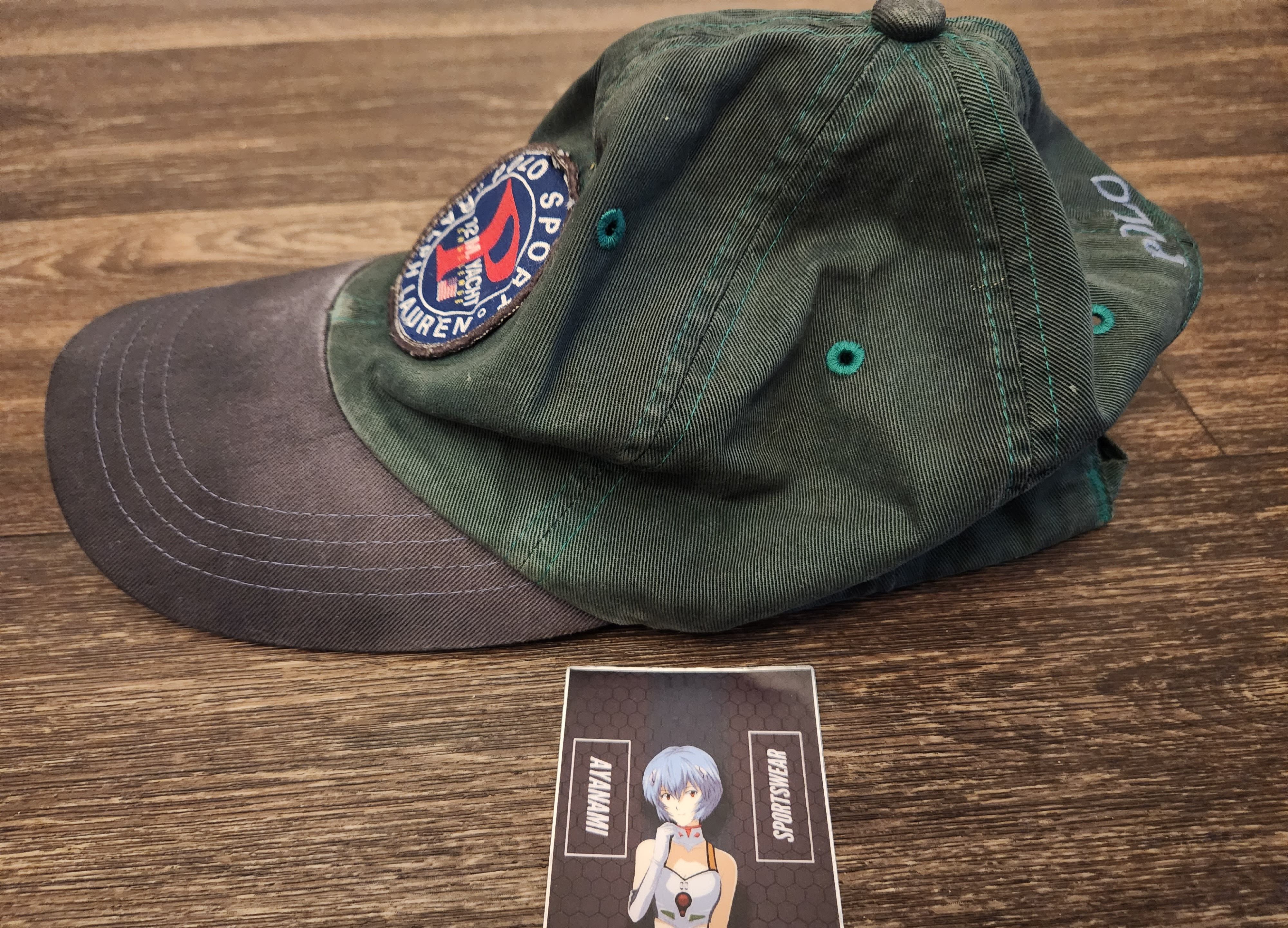 Polo Ralph Lauren 12M USA 1996 Yacht Challenge Hat Size ONE SIZE - 7 Thumbnail