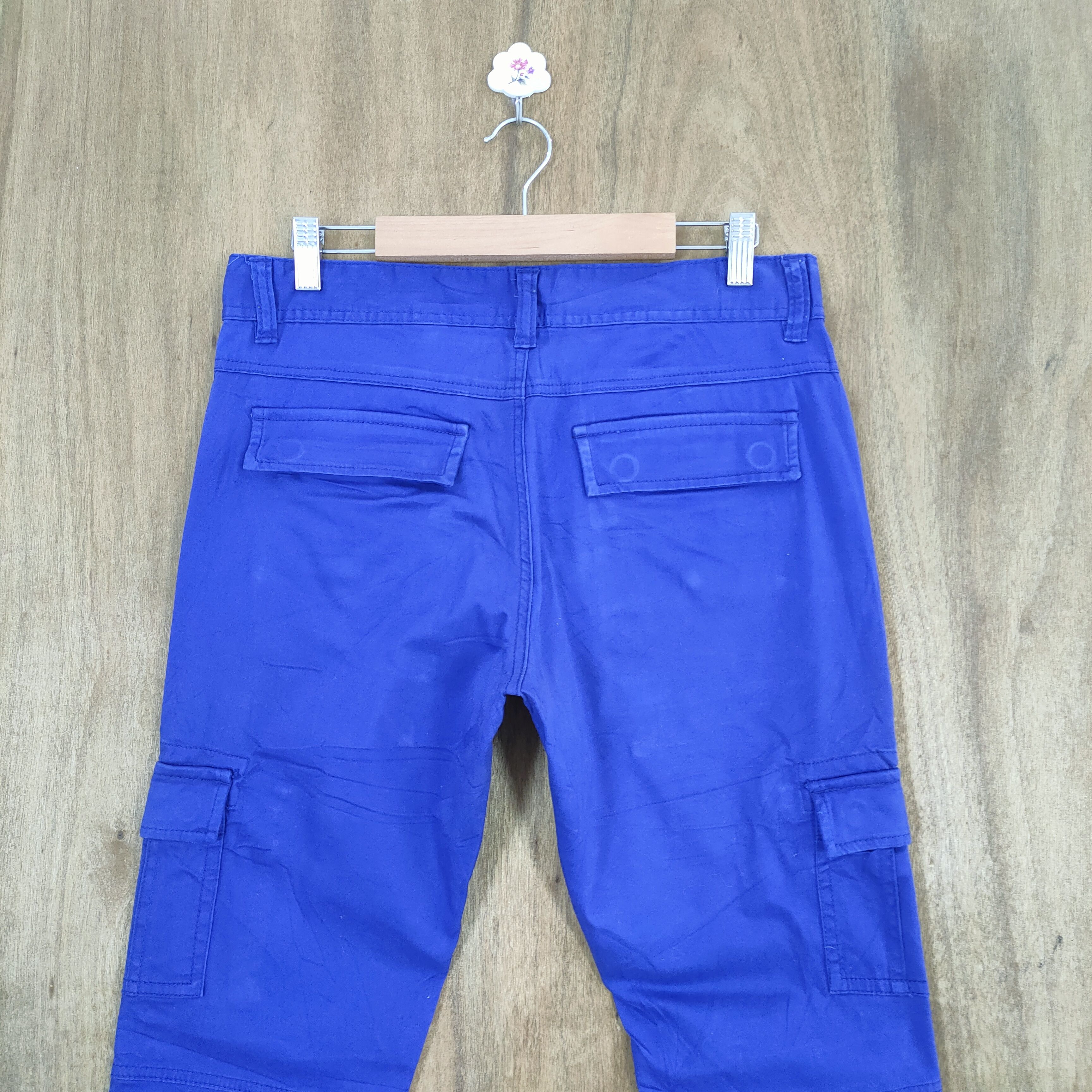 VINTAGE SEMANTIC DESIGN MULTIPOCKET CARGO PANTS Casual Pants