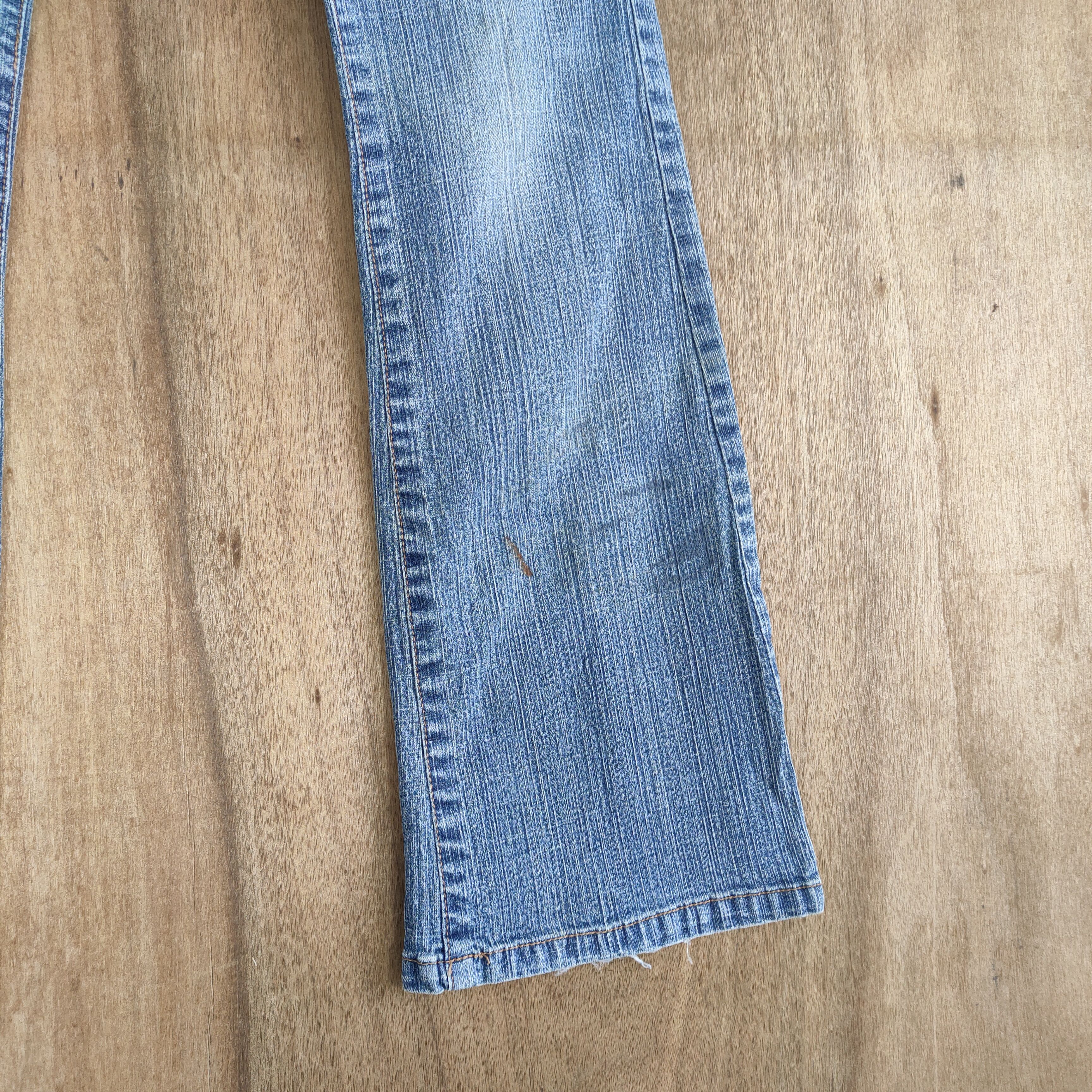 Japanese Brand × Jean VINTAGE JAPANESE FLARE BOOTCUT FADED CARGO PANTS Size US 26 / EU 42 - 7 Thumbnail
