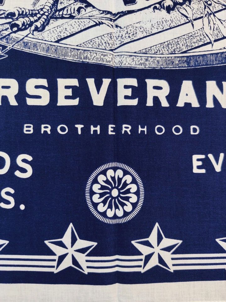 RRL Ralph Lauren Dead Stock Printed Bandana Scarf handkerchief Unisex Size ONE SIZE - 7 Thumbnail
