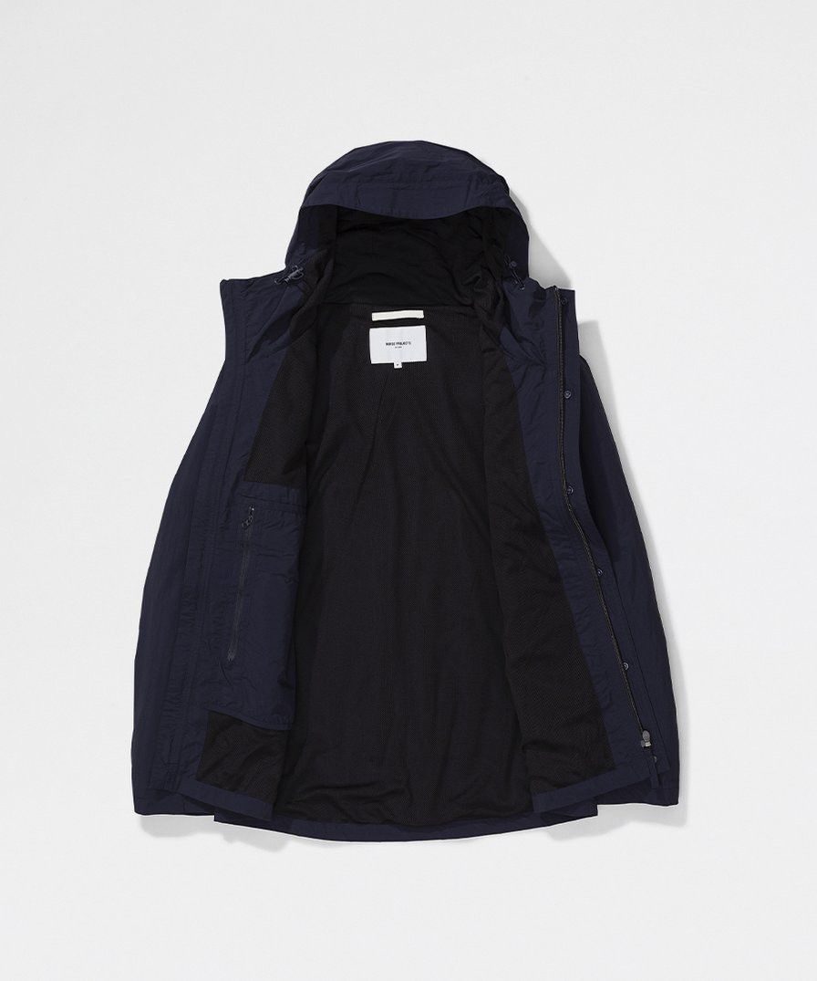 Norse Projects URSAND PACKABLE JACKET DARK NAVY Size US L / EU 52-54 / 3 - 14 Thumbnail