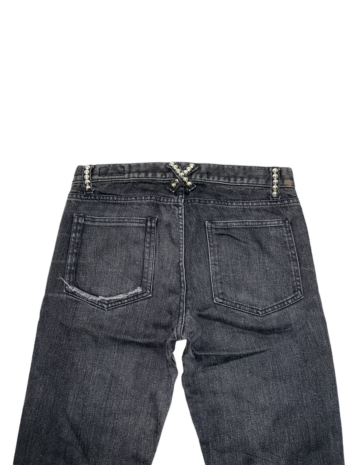 Japanese Brand Japanese Brand Z. Vargas Studded Jeans Punk Seditionaries Size US 31 - 5 Thumbnail