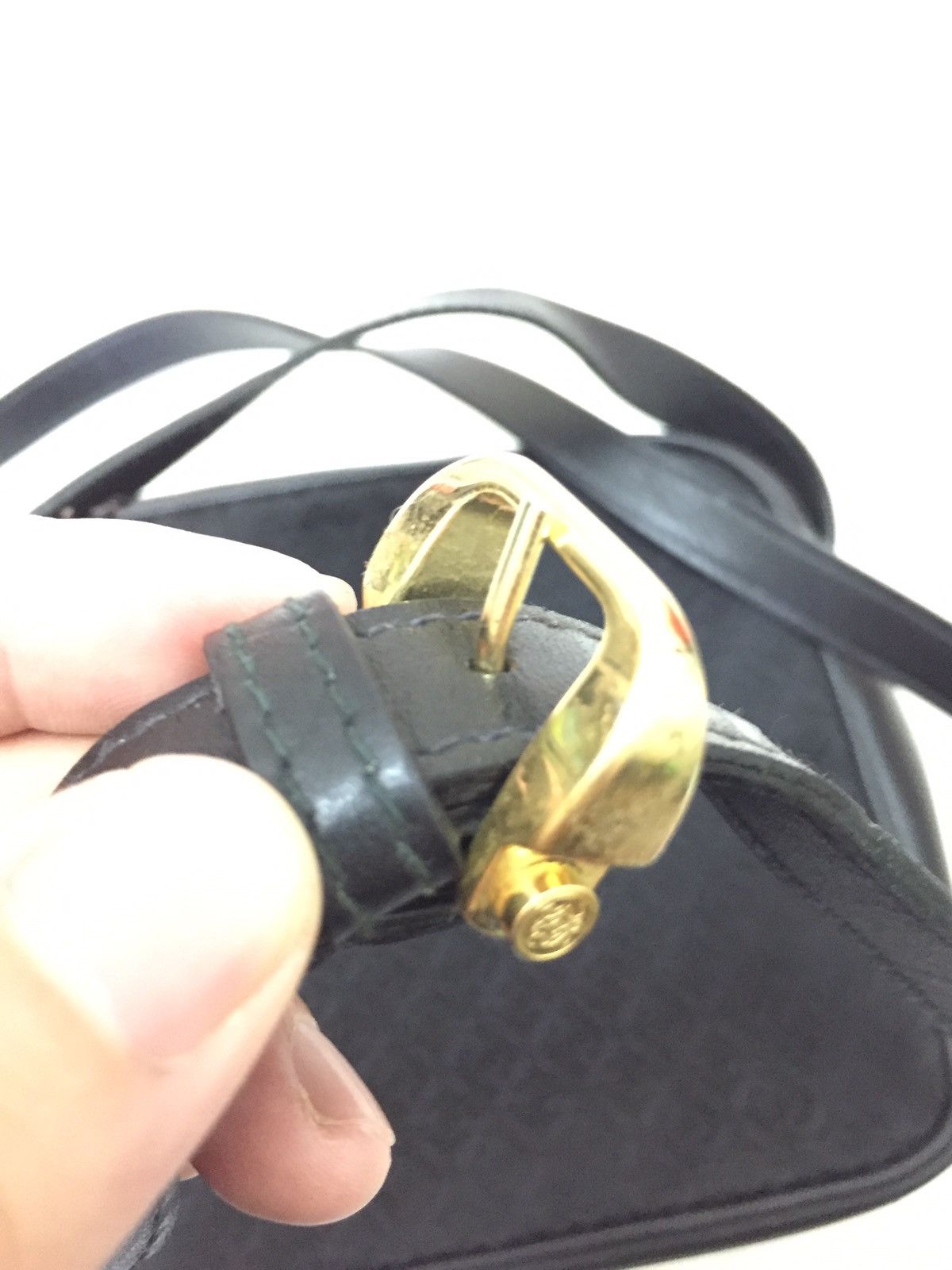 Loewe Vtg Loewe monogram sling bag Size ONE SIZE - 7 Thumbnail