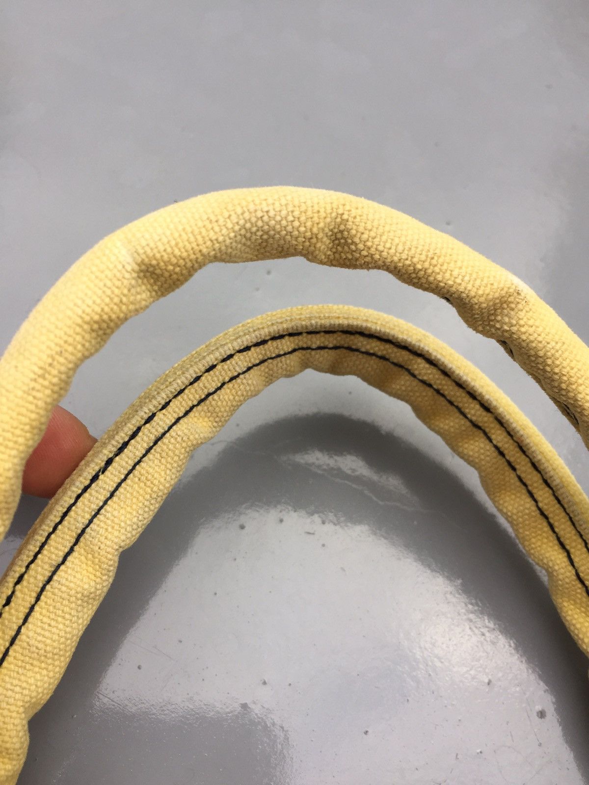 Hysteric Glamour 90s HG yellow canvas tote bag Size ONE SIZE - 13 Thumbnail