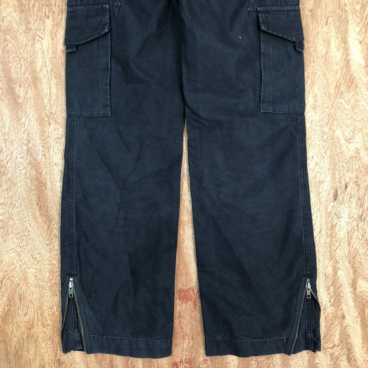 Japanese Brand DL Black Witch multipocket utility Cargo Pants Black #1475 Size 27" / US 4 / IT 40 - 9 Thumbnail
