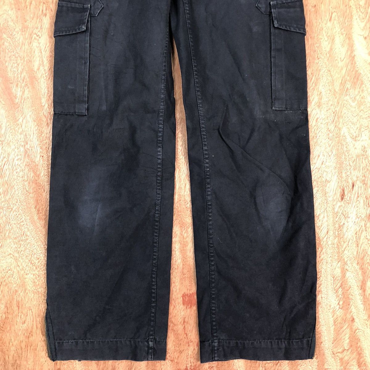 Japanese Brand DL Black Witch multipocket utility Cargo Pants Black #1475 Size 27" / US 4 / IT 40 - 2 Thumbnail