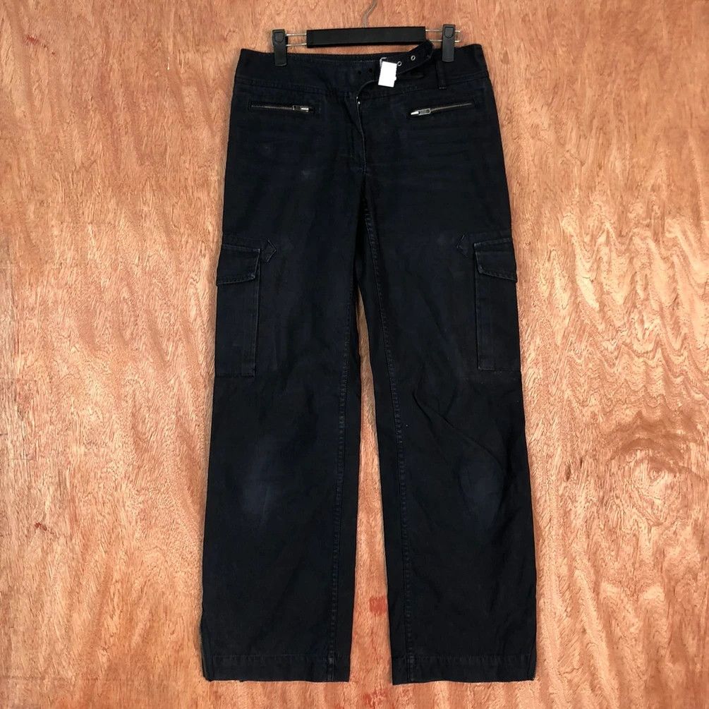 Japanese Brand DL Black Witch multipocket utility Cargo Pants Black #1475 Size 27" / US 4 / IT 40 - 17 Thumbnail