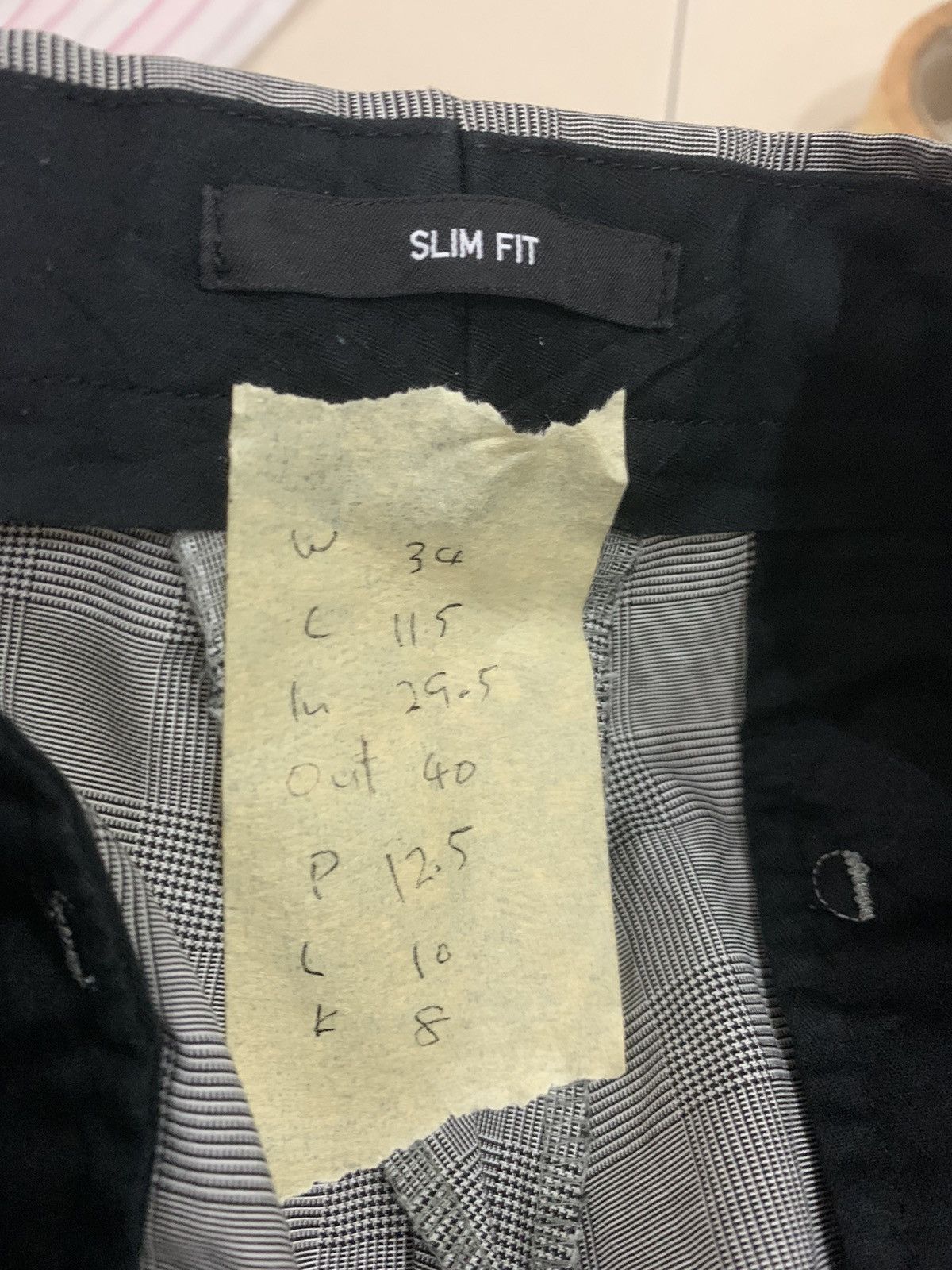Japanese Brand × Uniqlo Uniqlo Chekered Pant Size US 34 / EU 50 - 6 Thumbnail