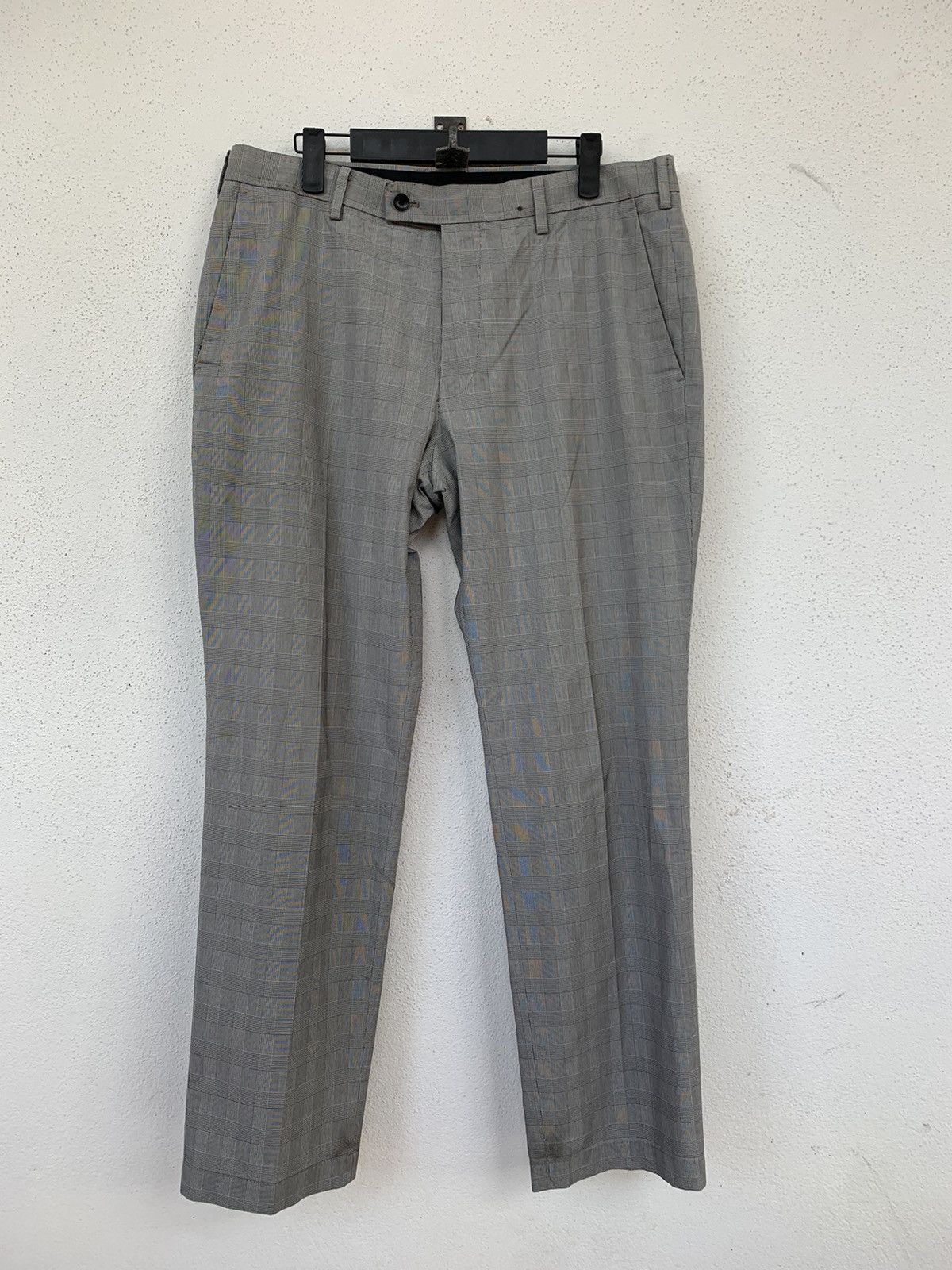 Japanese Brand × Uniqlo Uniqlo Chekered Pant Size US 34 / EU 50 - 1 Thumbnail