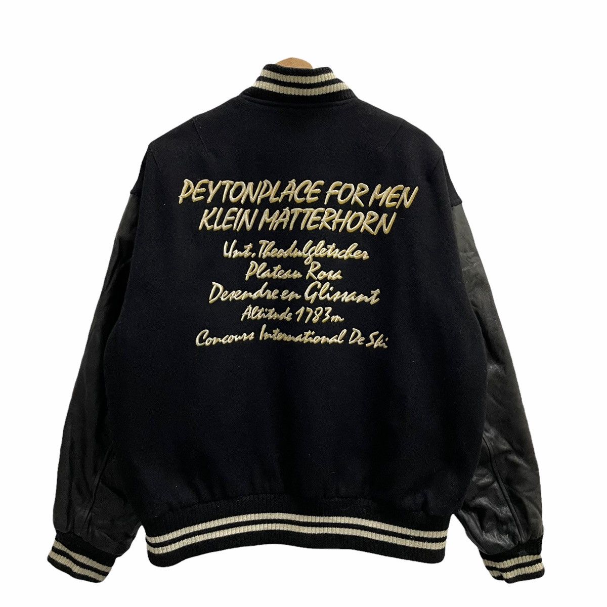 Japanese Brand × PPFM 💥 ARCHIVE PPFM PEYTON PLACE JAPANESE VARSITY JACKET Size US M / EU 48-50 / 2 - 6 Thumbnail