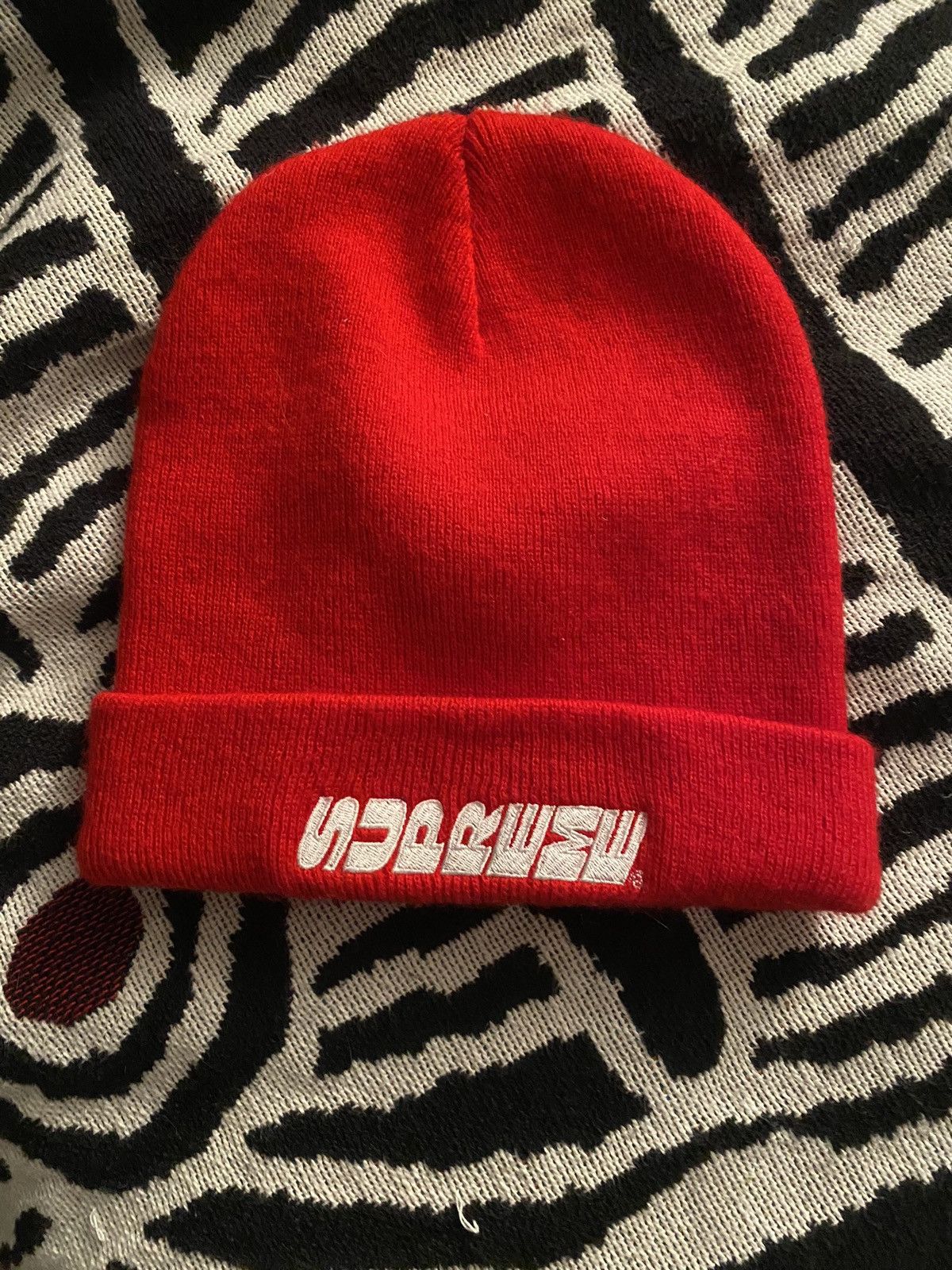 Red Supreme Breed Beanie
