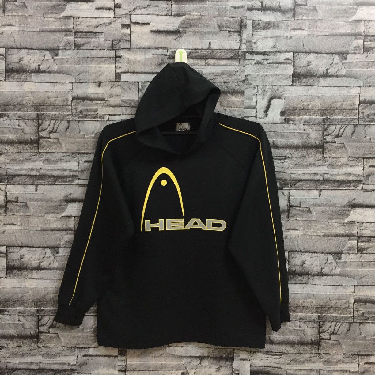 Vintage Vintage Head Hoodie big logo surfwear size 160 fit M Size US M / EU 48-50 / 2 - 1 Thumbnail