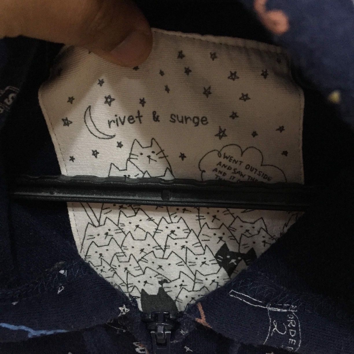 Japanese Brand Vintage Rivet & Surge Hoodie streetwear japan all design Size US M / EU 48-50 / 2 - 3 Thumbnail
