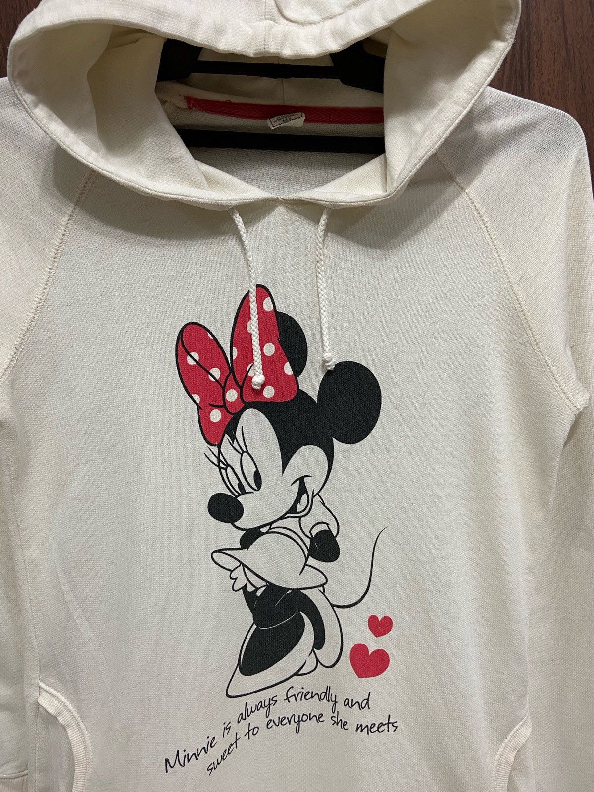 Disney Vintage Minnie Mouse Hoodie big design cartoon Size M / US 6-8 / IT 42-44 - 2 Thumbnail
