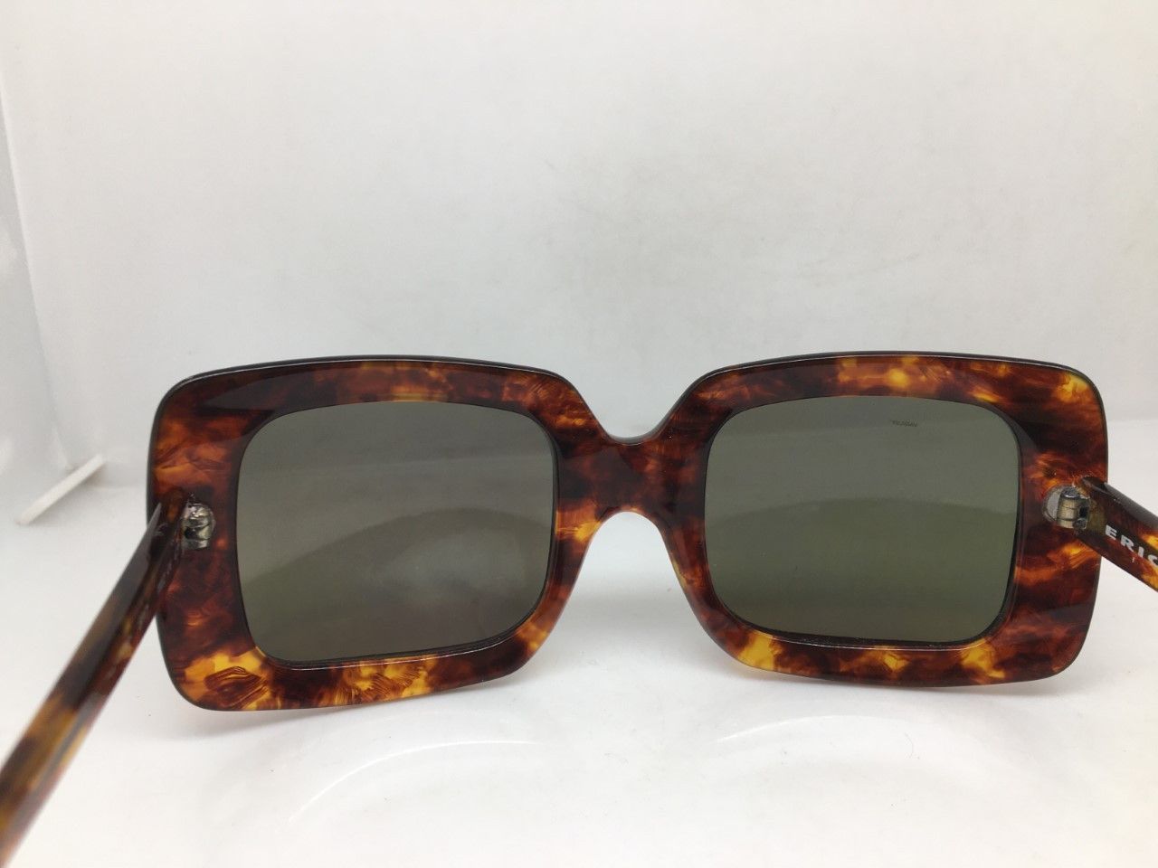 Vintage '80s MOD ERIC JEAN PARIS RUNWAY SHOW TORTOISE SUNGLASSES Size ONE SIZE - 3 Thumbnail