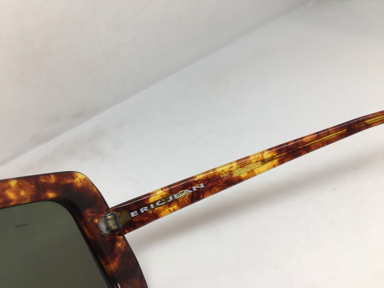 Vintage '80s MOD ERIC JEAN PARIS RUNWAY SHOW TORTOISE SUNGLASSES Size ONE SIZE - 8 Thumbnail