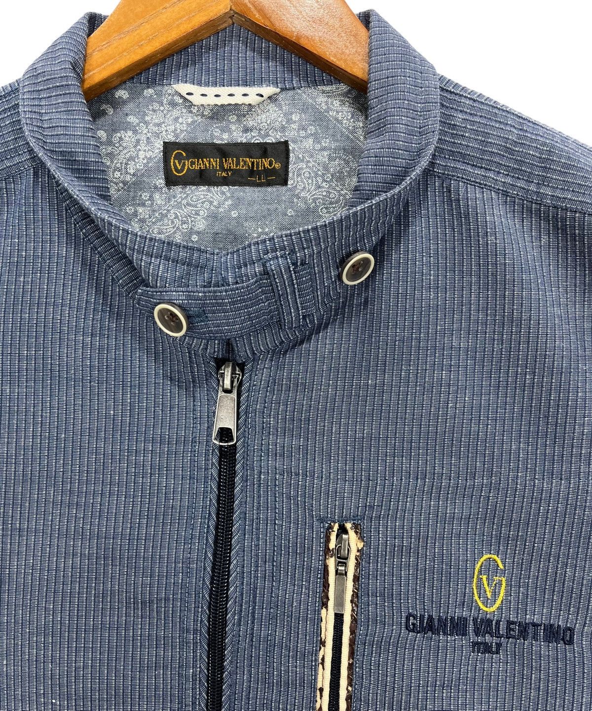 Vintage Gianni Valentino Italian Designer Light Jacket