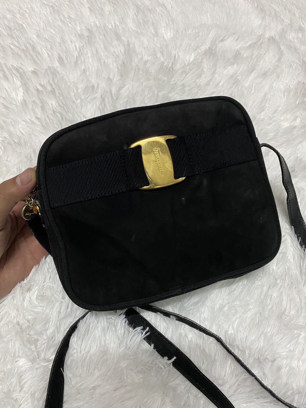 Salvatore Ferragamo Salvatore Ferragamo sling bag Grailed