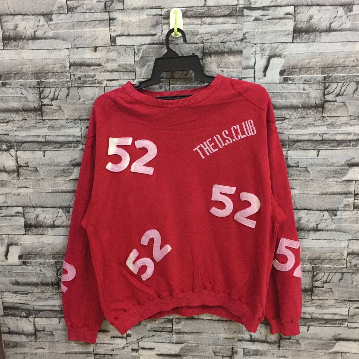 Japanese Brand Vintage Drug Store CLUB embroidered sweatshirt fit XL Size US XL / EU 56 / 4 - 2 Thumbnail