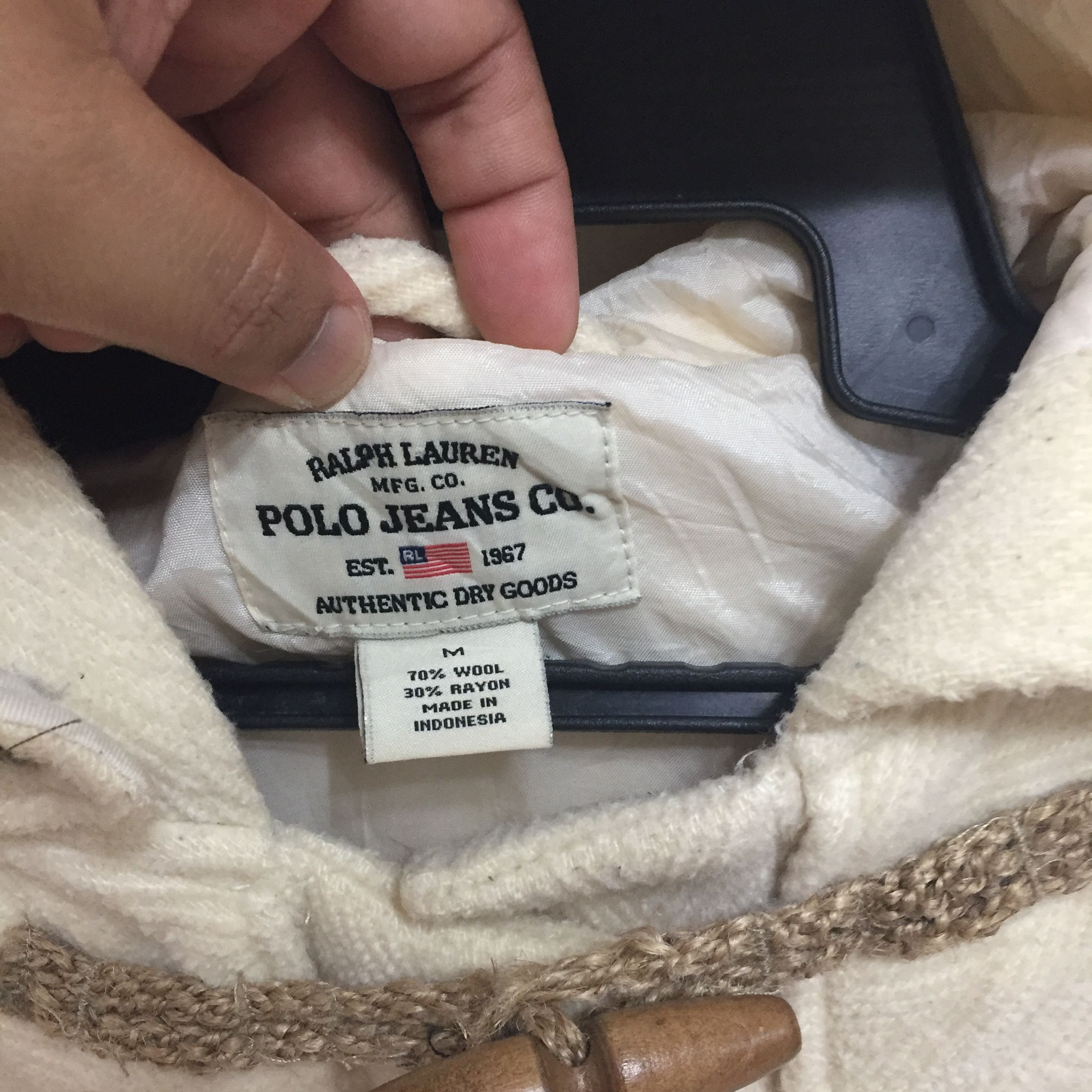 Ralph Lauren Vintage Polo Jeans long jacket by Ralph Lauren size M Size US M / EU 48-50 / 2 - 3 Thumbnail