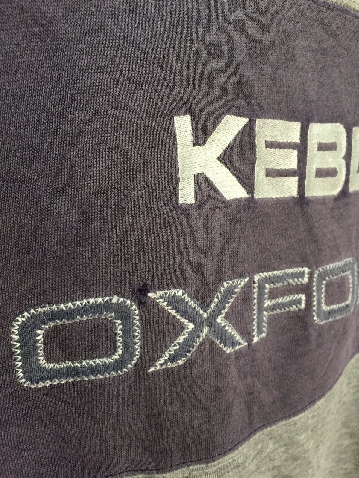 Vintage Vintage KEBLE OXFORD ENGLAND sweatshirt embroidered fit L Size US L / EU 52-54 / 3 - 4 Thumbnail