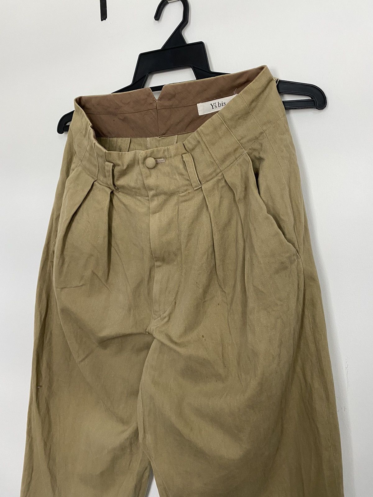 Yohji Yamamoto Vintage Yohji Y’s Bis Buckle Back Wide Pants Size US 28 / EU 44 - 14 Thumbnail