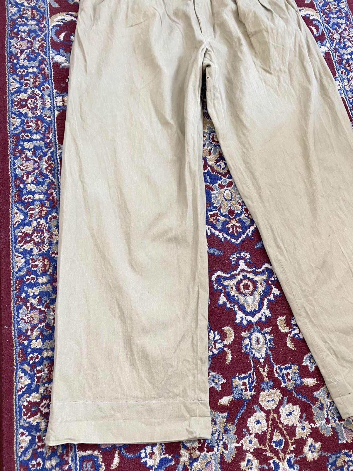 Yohji Yamamoto Vintage Yohji Y’s Bis Buckle Back Wide Pants Size US 28 / EU 44 - 4 Thumbnail