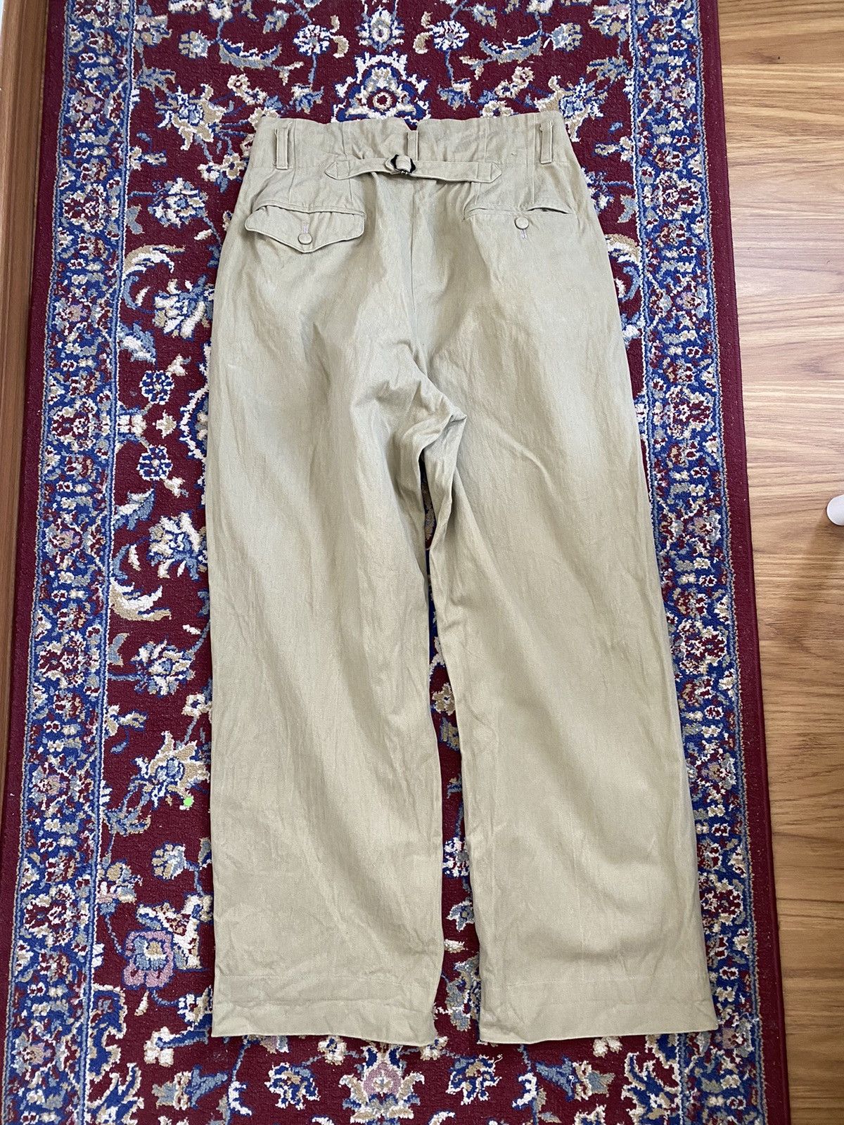 Yohji Yamamoto Vintage Yohji Y’s Bis Buckle Back Wide Pants Size US 28 / EU 44 - 8 Thumbnail