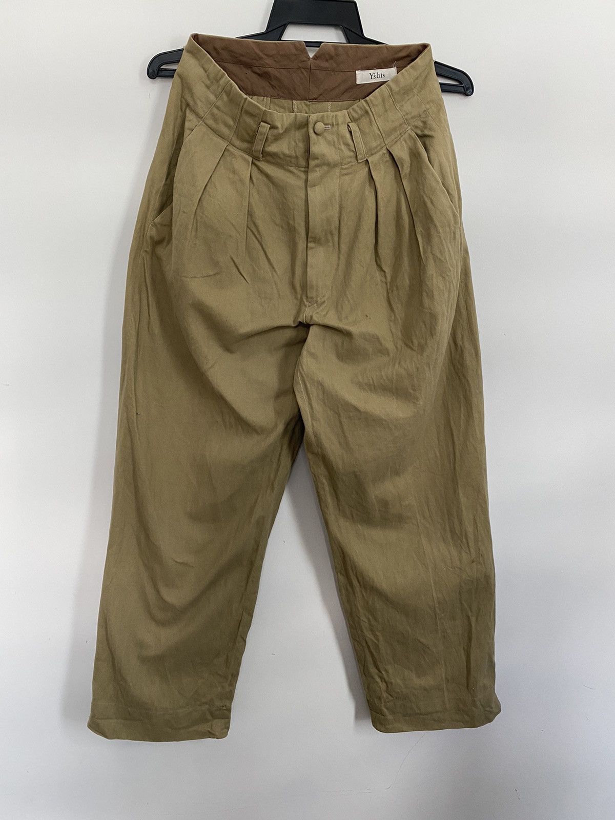 Yohji Yamamoto Vintage Yohji Y’s Bis Buckle Back Wide Pants Size US 28 / EU 44 - 13 Thumbnail