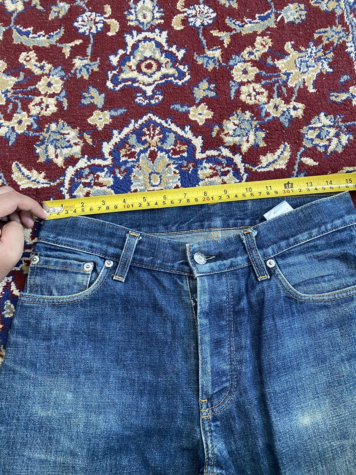 Helmut Lang Helmut Lang Archive 1998 Classic Denim Classic Cut Size US 30 / EU 46 - 13 Thumbnail