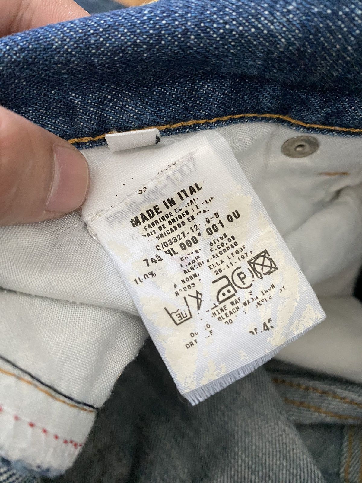 Helmut Lang Helmut Lang Archive 1998 Classic Denim Classic Cut Size US 30 / EU 46 - 16 Thumbnail