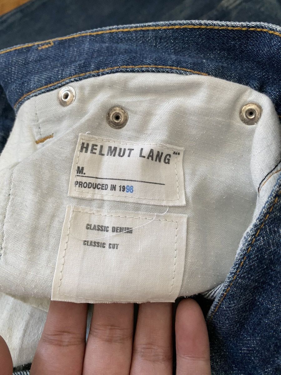 Helmut Lang Helmut Lang Archive 1998 Classic Denim Classic Cut Size US 30 / EU 46 - 18 Thumbnail