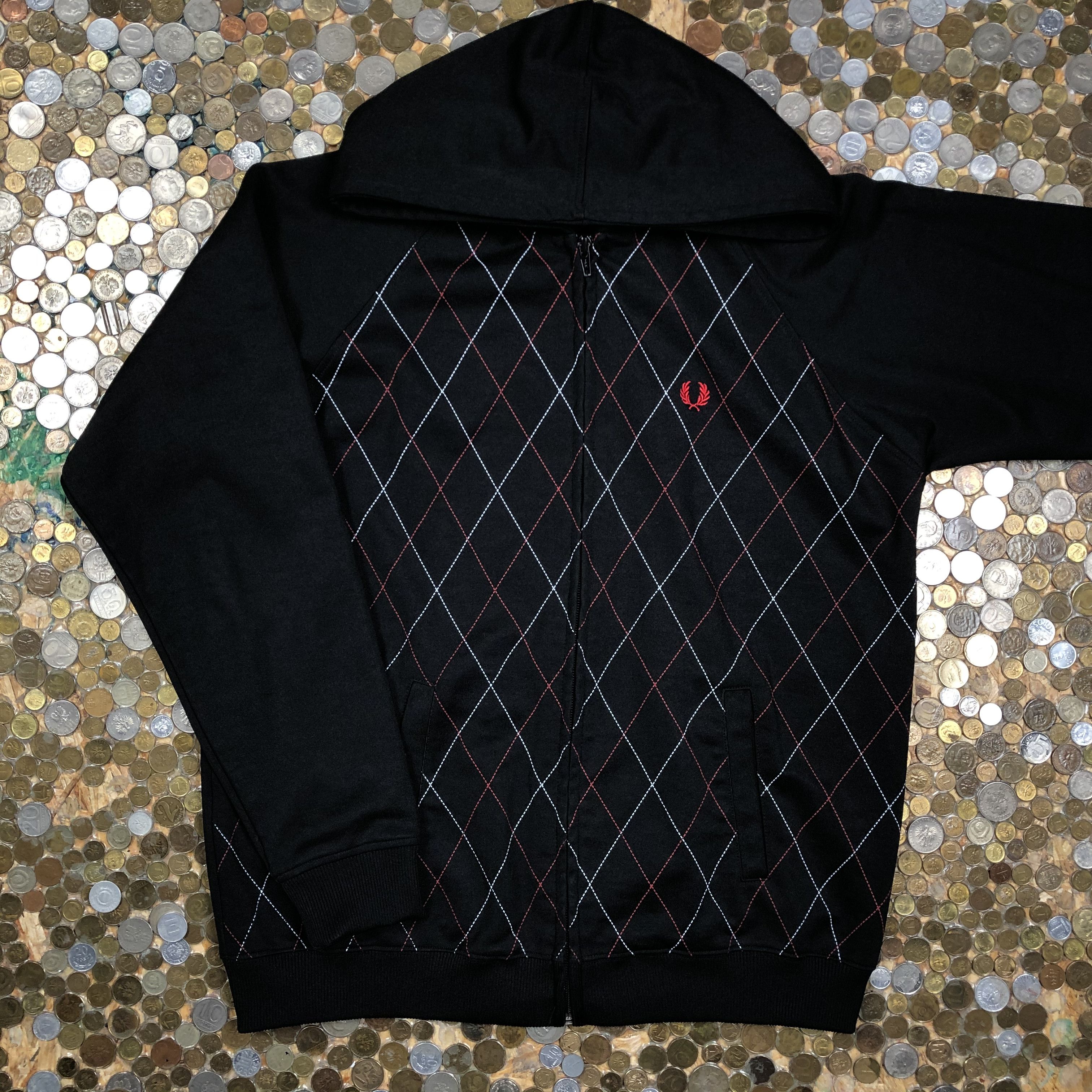 Fred Perry Vintage zip sweatshirt hoodie