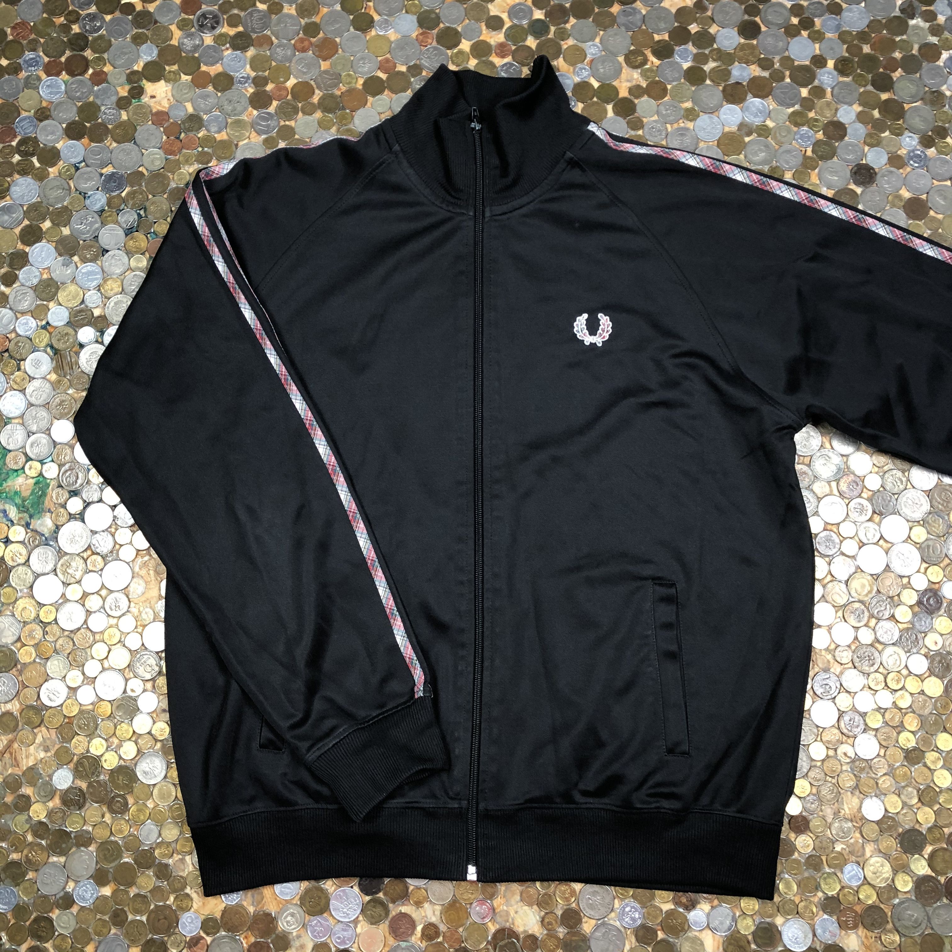 Fred Perry Fred Perry Vintage Zip tracksuit sweatshirt 90's Size US L / EU 52-54 / 3 - 1 Thumbnail