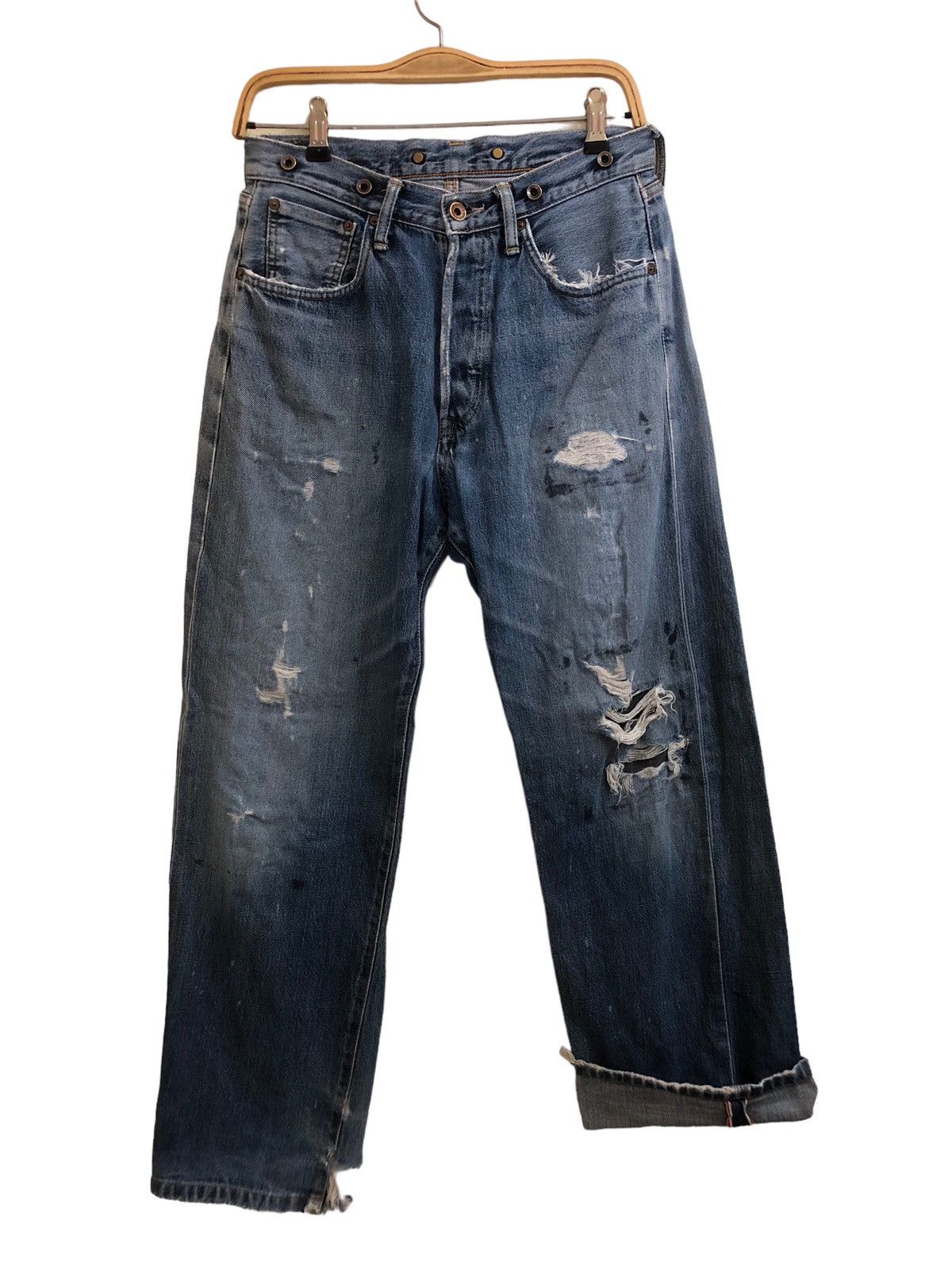 Vintage Edwin Overalls Sanforized Denime Pants