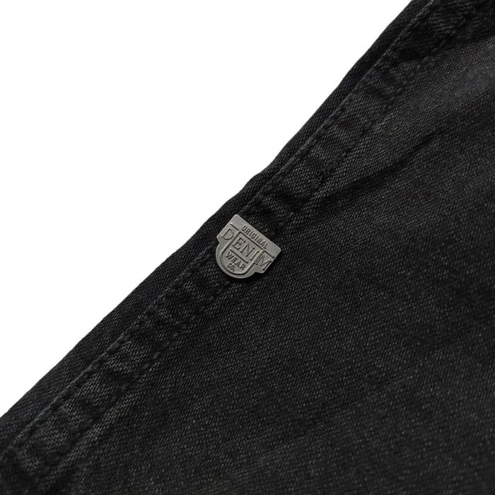 Zara Zara Man Denim Shirt Relaxed Fit Charcoal | Grailed