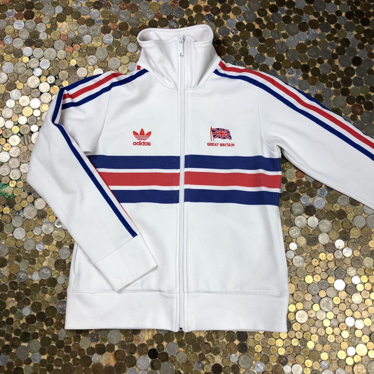 Adidas Adidas Vintage zip sweatshirt Size S / US 4 / IT 40 - 1 Thumbnail