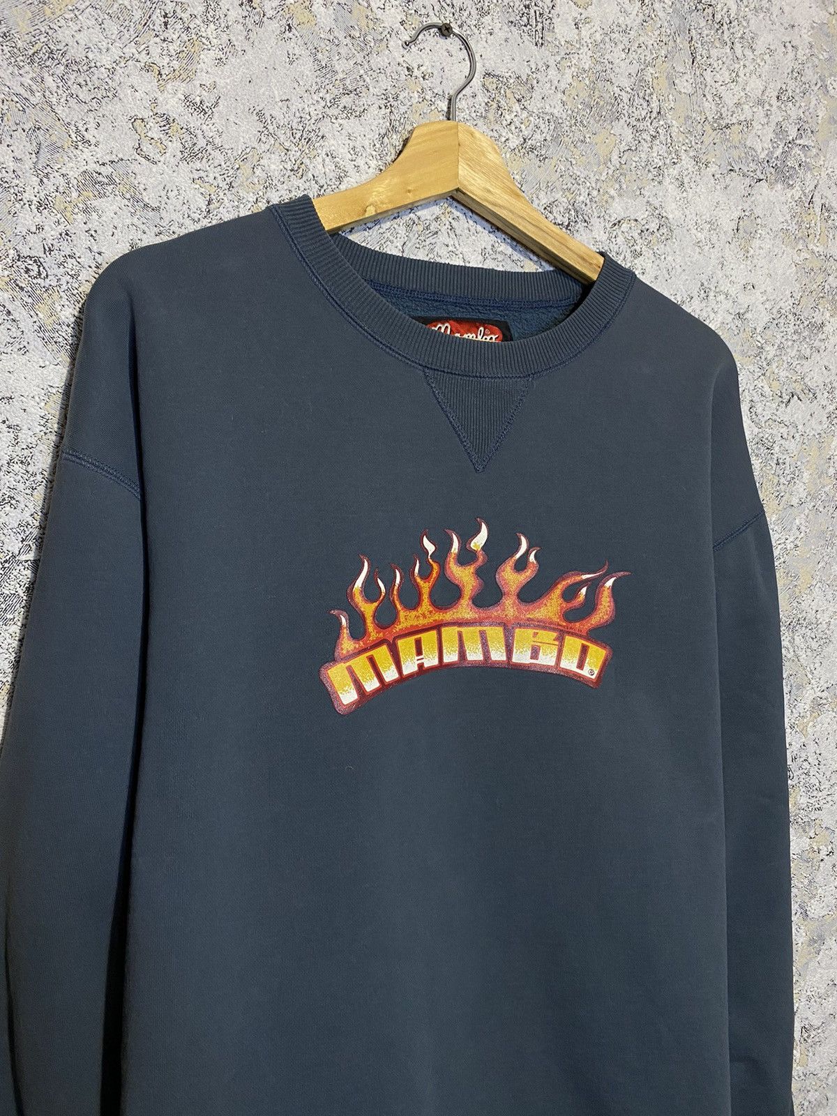 Mambo × Vintage Vintage Mambo Sweatshirt Big Logo Pullover Size M Size US M / EU 48-50 / 2 - 3 Thumbnail