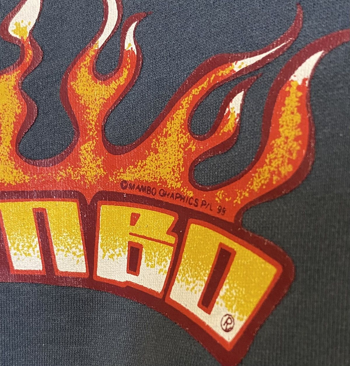 Mambo × Vintage Vintage Mambo Sweatshirt Big Logo Pullover Size M Size US M / EU 48-50 / 2 - 4 Thumbnail