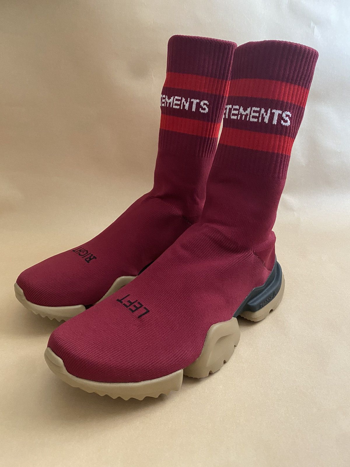 🔥rare🔥Vetements x reebok classic sock boots (40)
