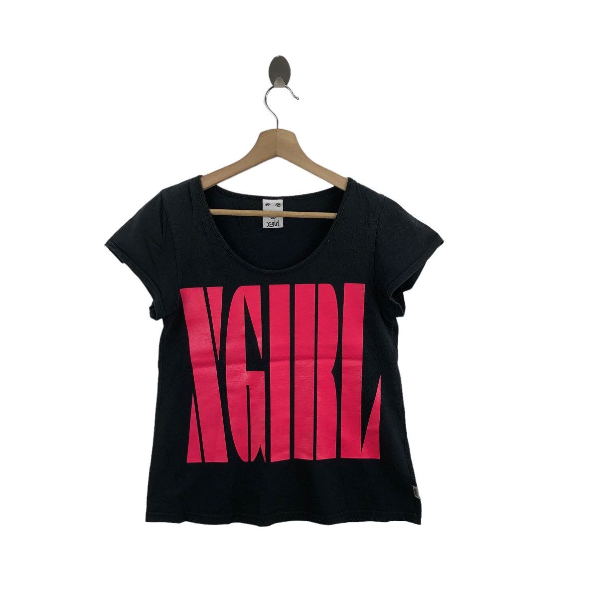 Japanese Brand X-GIRL T-Shirt Big Logo Japanese Brand Woman Clothing Size XS / US 0-2 / IT 36-38 - 1 Thumbnail