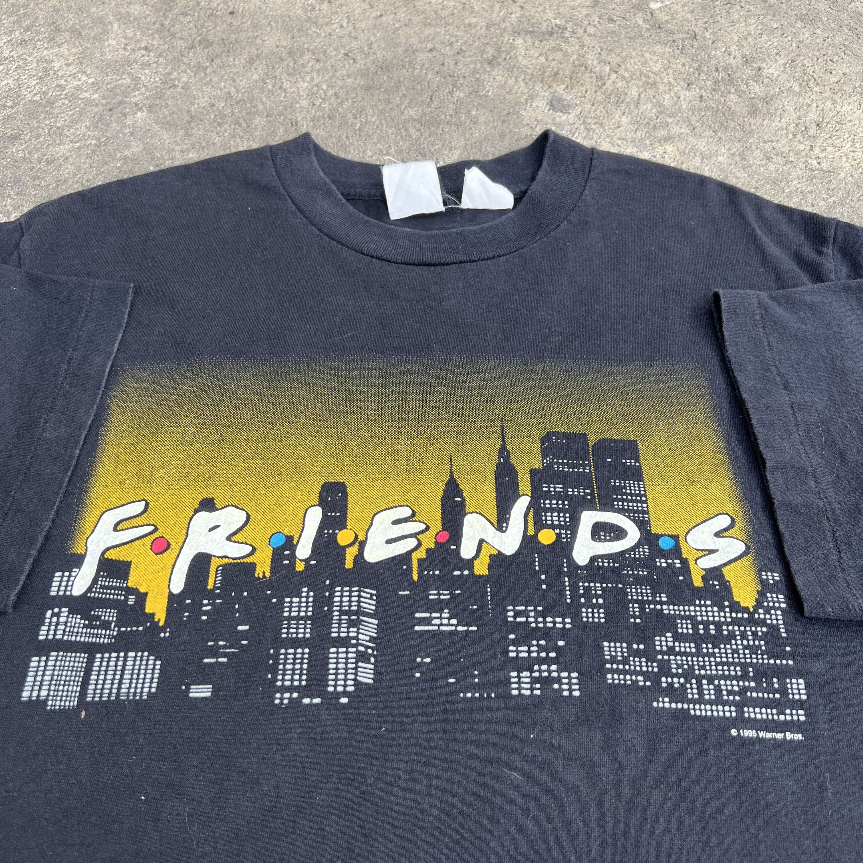 Vintage 90s 1995 Friends sitcom TV show Promo Tee Shirt