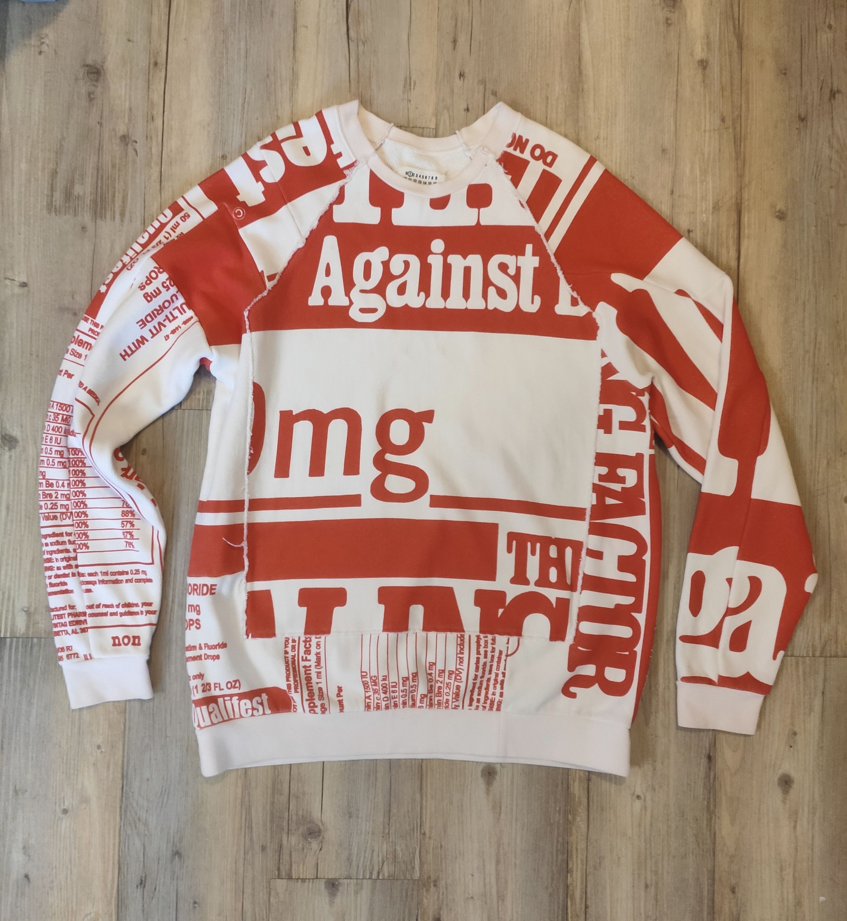 Maison Margiela AW18 Patchwork sweatshirt.Like Jacquemus or Bottega Veneta Size S / US 4 / IT 40 - 4 Thumbnail
